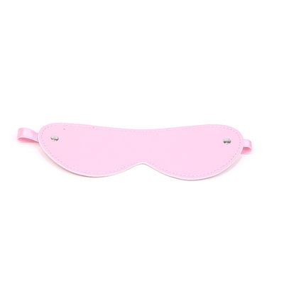 Prodotto erotico Sex Toy Bdsm Eyemask Bondage Pu Leather Sm Game Play Sexy Blindfold Per Uomini