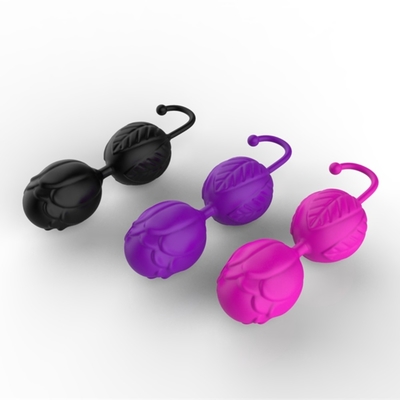 Terapia dello stress vaginale in silicone allenamento Kegel Ball Sex Toy per donna