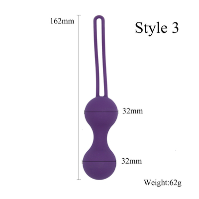 Terapia dello stress vaginale in silicone allenamento Kegel Ball Sex Toy per donna