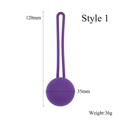 Terapia dello stress vaginale in silicone allenamento Kegel Ball Sex Toy per donna