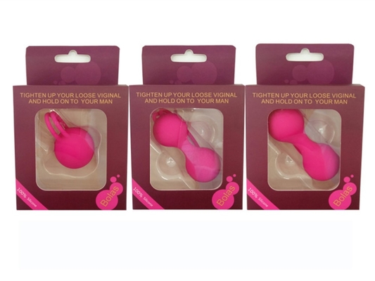 Terapia dello stress vaginale in silicone allenamento Kegel Ball Sex Toy per donna