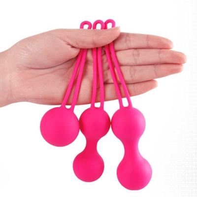 Terapia dello stress vaginale in silicone allenamento Kegel Ball Sex Toy per donna