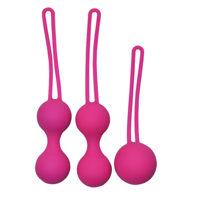 Terapia dello stress vaginale in silicone allenamento Kegel Ball Sex Toy per donna