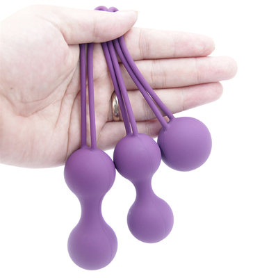 Terapia dello stress vaginale in silicone allenamento Kegel Ball Sex Toy per donna
