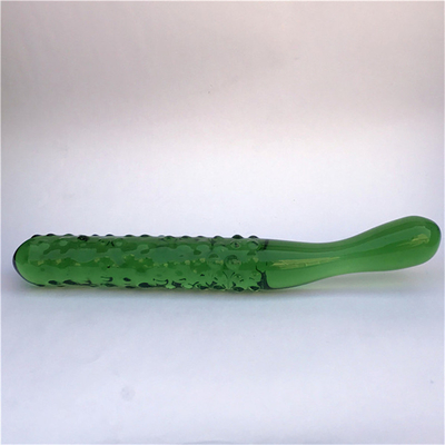 Pulizia anal plastica G-spot masturbazione clitoride melanzane di vetro dildo per donne