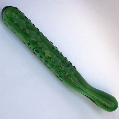 Pulizia anal plastica G-spot masturbazione clitoride melanzane di vetro dildo per donne