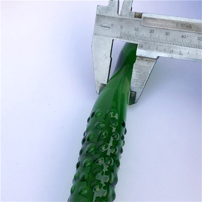 Pulizia anal plastica G-spot masturbazione clitoride melanzane di vetro dildo per donne