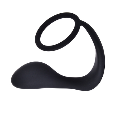 Masturbatore maschile di silicone Massaggio della prostata Stimolatore ritardo anello Orgasmo della prostata Per l'uomo