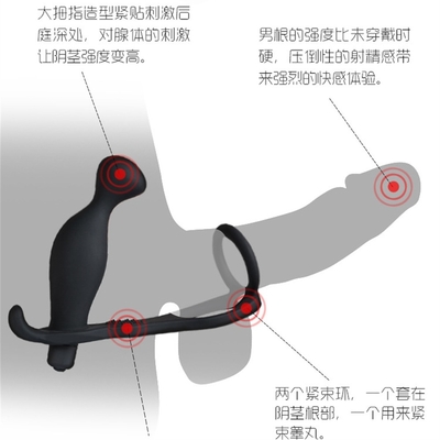 10 Frequenza doppia penetrazione plug anal Dildo Butt plug Vibratore per uomini Strap on Penis Vagina plug Adult Sex Toys per adulti