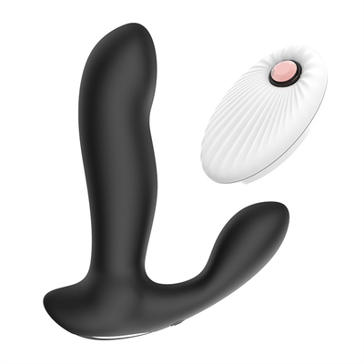 Vibratore anale e telescopico Dildo a forma di chiusura anale per uomini Silicone Anal Dildo Sex Toy Gay Maschio Masturbazione