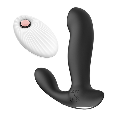 Vibratore anale e telescopico Dildo a forma di chiusura anale per uomini Silicone Anal Dildo Sex Toy Gay Maschio Masturbazione