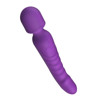 riscaldamento AV Vibratore a bacchetta massaggiatore impermeabile Dildo morbido Vibratore sex toy per donna