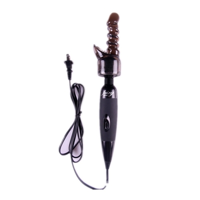 Vibratori TPE G Spot Massaggiatore AV Bastone Attachment Testa Copri accessori Sex Toys Per Donne