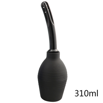 Grandi siringhe rettali Acque di scarico anale Silicone doccia Enema Colon Cleaning Guy Anal Cleaner