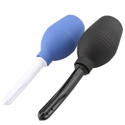 Grandi siringhe rettali Acque di scarico anale Silicone doccia Enema Colon Cleaning Guy Anal Cleaner