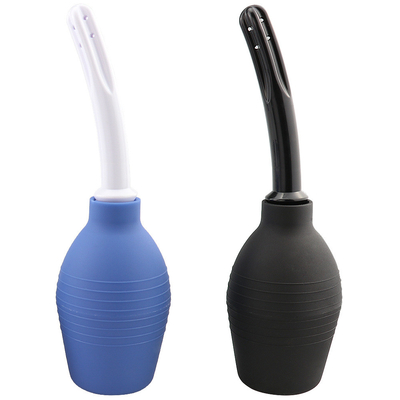 Grandi siringhe rettali Acque di scarico anale Silicone doccia Enema Colon Cleaning Guy Anal Cleaner
