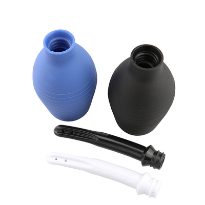 Grandi siringhe rettali Acque di scarico anale Silicone doccia Enema Colon Cleaning Guy Anal Cleaner