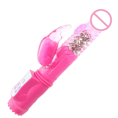 Vibratore di coniglio rotabile Grande dildo vibrante Sex Toys Dildo per donne