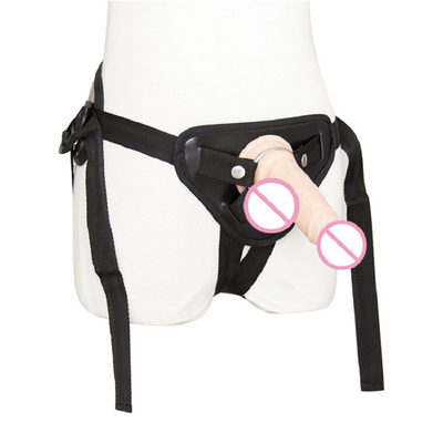 Strap On Pants cintura di cuoio Strap On Dildo Holder imbracatura mutandine dimensione regolabile