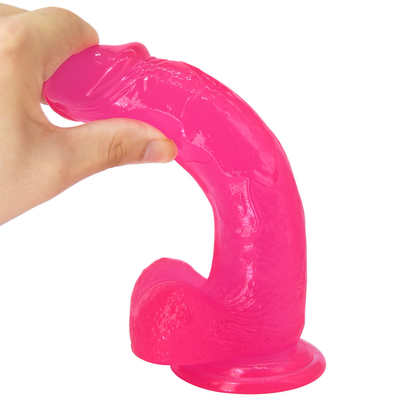 Vendita calda Grandi dimensioni di plastica giocattolo sessuale pene per donna