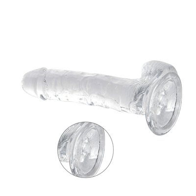 Vendita a caldo Grande dimensione di plastica Dildo economico e colorato TPE Realistic enorme pene artificiale per le donne Sex toy pene per le donne