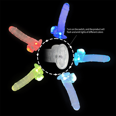 Vendita a caldo Grande dimensione di plastica Dildo economico e colorato TPE Realistic enorme pene artificiale per le donne Sex toy pene per le donne