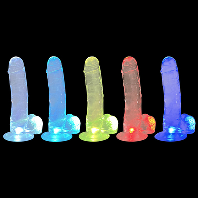 Vendita a caldo Grande dimensione di plastica Dildo economico e colorato TPE Realistic enorme pene artificiale per le donne Sex toy pene per le donne