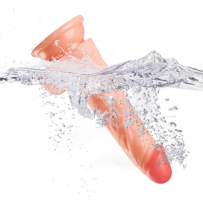 Dildo in silicone super morbido giocattolo sessuale realistico pene per donna fallo artificiale