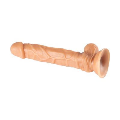 Vendita calda Sex Toy pene artificiale grande dildo di plastica per donne