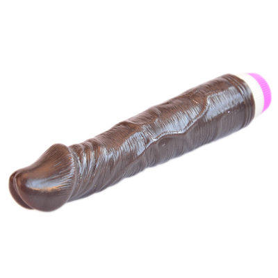 Vibratore di pene TPE senza passo pene artificiale per donna