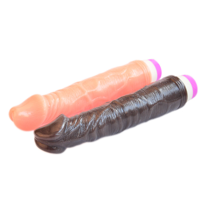 Vibratore di pene TPE senza passo pene artificiale per donna