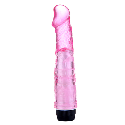 Vibratore di pene TPE senza passo pene artificiale per donna