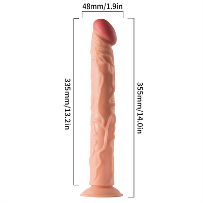 Dildos realistici con ventosa grande per donna