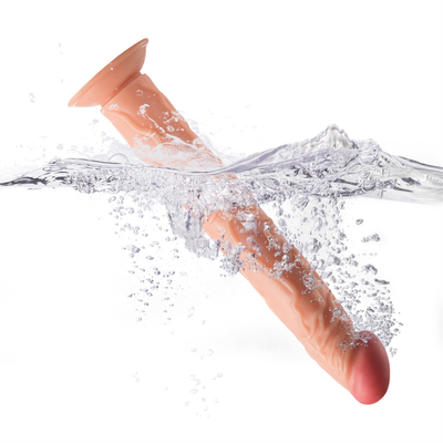 Dildos realistici con ventosa grande per donna