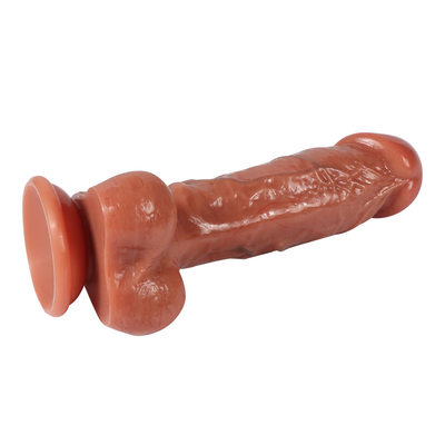 Coppia di aspirazione forte Dildo realistico maschile pene artificiale giocattoli sessuali per donna