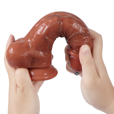 Coppia di aspirazione forte Dildo realistico maschile pene artificiale giocattoli sessuali per donna
