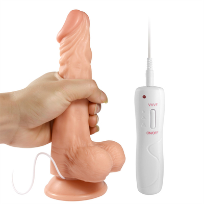 2 taglie Rimuovi il controllo Dildo vibrante Per le donne Peso di gomma Masturbazione Dildo Sex Toy Femminile