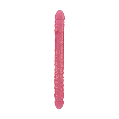 Jellies-Realistic Double Dong Adult Dildo Sex Toys per lesbiche impermeabile flessibile Dildo per donne vaginale G-spot e An