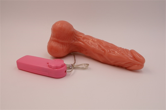 Realistic Dildo Body Safe Material Lifelike Immenso Penis Cock con forte Suction Cup Dildo Vibratore con riscaldamento
