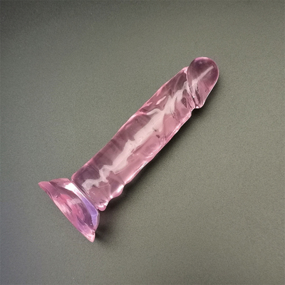 Gelatina Piccolo dildo Tazza di aspirazione Masturbazione femminile Realistic Penis G-spot Orgasmo Anale Plug Sex Toys per donne Prodotti per adulti