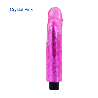 Top Vendita Donna Sex Toy Realistico Dildo Vibratore Stimolazione del pene Dildo Vibratore per la fica 22,5cm