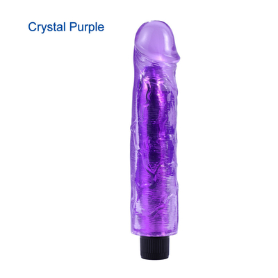 Top Vendita Donna Sex Toy Realistico Dildo Vibratore Stimolazione del pene Dildo Vibratore per la fica 22,5cm