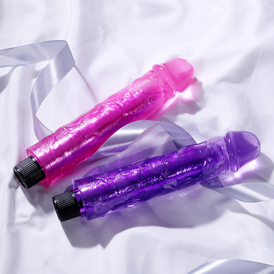 Top Vendita Donna Sex Toy Realistico Dildo Vibratore Stimolazione del pene Dildo Vibratore per la fica 22,5cm