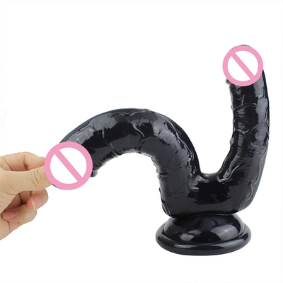 Nuovo prodotto giocattoli sessuali per adulti funghi dildo a doppia testa per donne