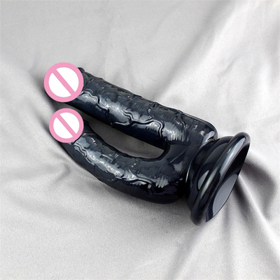 Nuovo prodotto giocattoli sessuali per adulti funghi dildo a doppia testa per donne