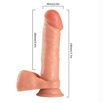 Dildo in PVC realistico con doppia densità plug anali Succion Cup Cavallo Dildo Sex Toys Online Shop American Artificial Penis