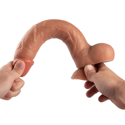 11 pollici gigante grande dildo estremo grande realistico dildo in PVC prodotto sessuale suczione coppa dildo per donne masturbazione