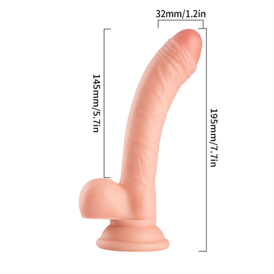 PVC Dragon Dildo Shop Adult Sex Toy Novità Conu in forma realistica 7 pollici grande vero dildo per donne