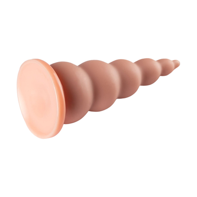 PVC Butt Plug Con Suction Cup Gay Prostata Massaggiatore Donne Masturbazione Soft Bead Per Anal Sex Toy