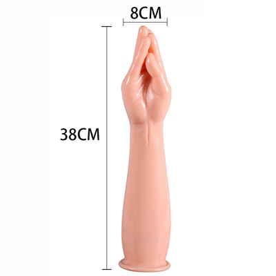 Super enorme simulazione pugno dildo mano tocco G-spot plug anale vaginale masturbazione Tpe suczione Tazza giocattoli sessuali per unisex Co